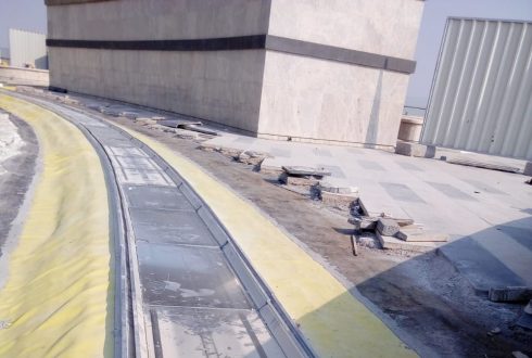 Expansion Joint Work For Sky Bubble Terrace At Dubai