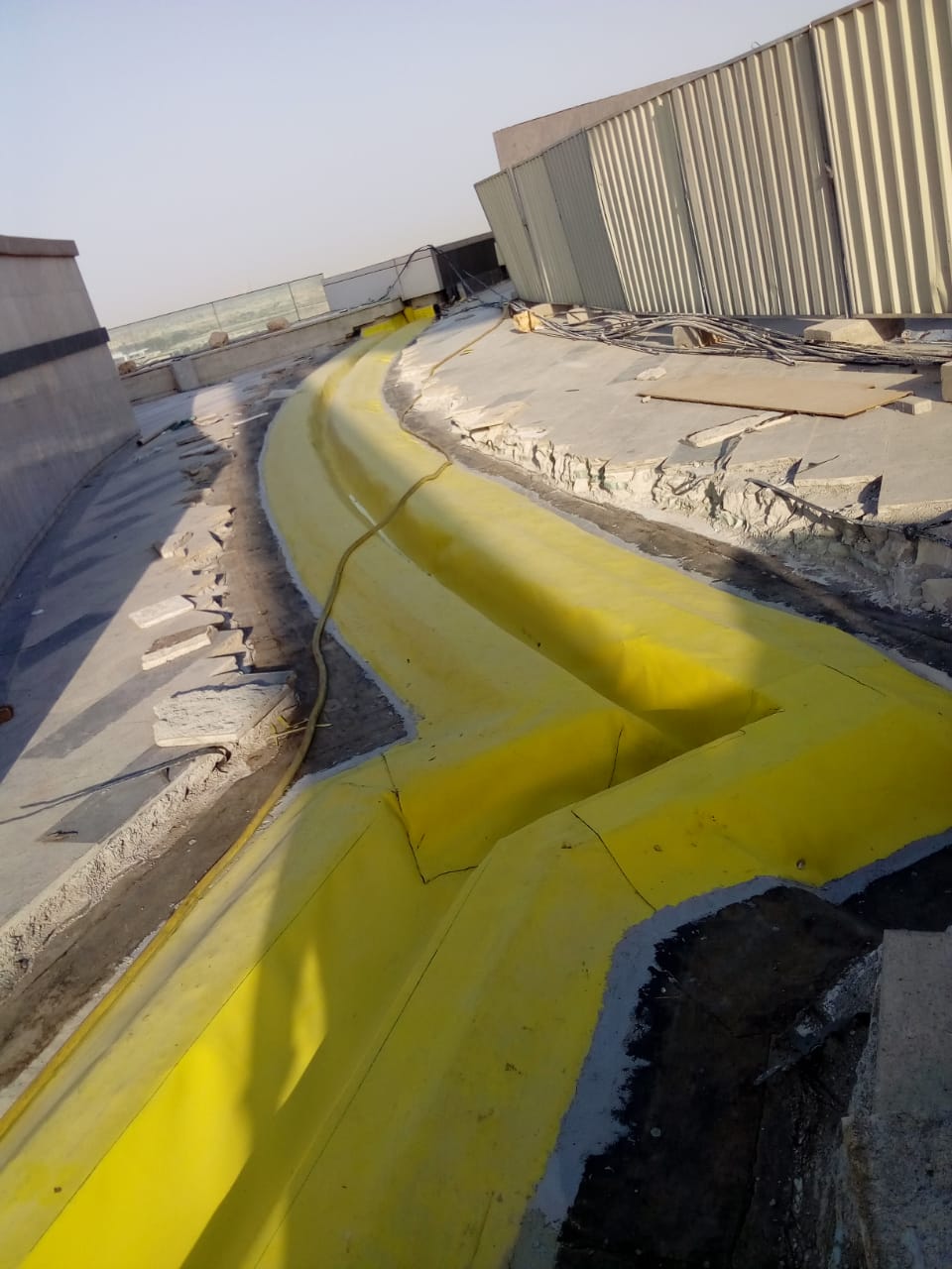 Expansion Joint Work For Sky Bubble Terrace At Dubai gallery
